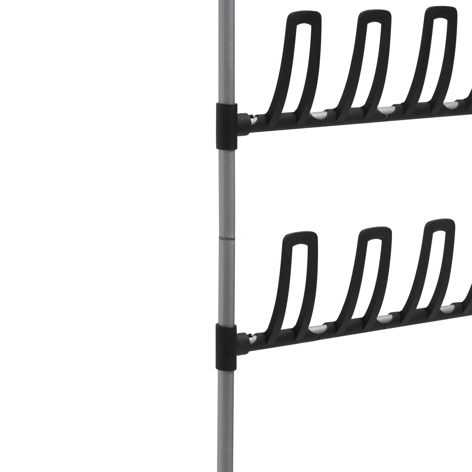 Organize It All 12 Pair Over the Door Shoe Rack